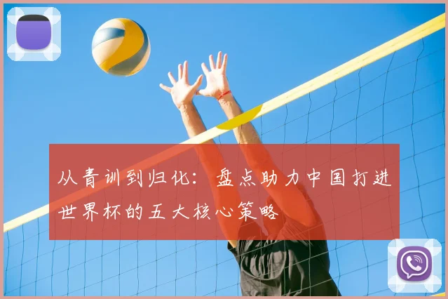 从青训到归化：盘点助力中国打进世界杯的五大核心策略